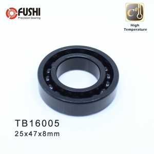 16005 High Temperature Bearing 25*47*8 mm ( 2 Pcs ) 500 Degrees Celsius Thin Section Bearings Full Ball Bearing