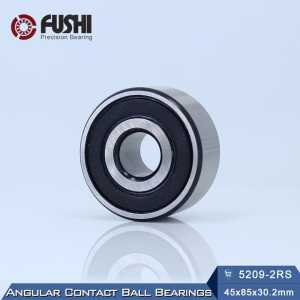 5209 2RS Bearing 45 x 85 x 30.2 mm ( 1 PC ) Axial Double Row Angular Contact 5209RS 3209 2RS 3056209 Ball Bearings