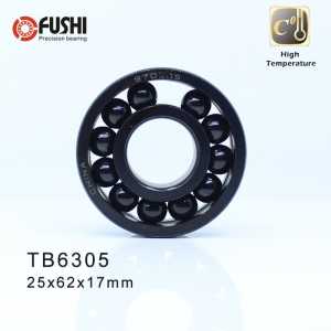 6305 High Temperature Bearing 25*62*17 mm ( 2 Pcs ) 500 Degrees Celsius Full Ball Bearings