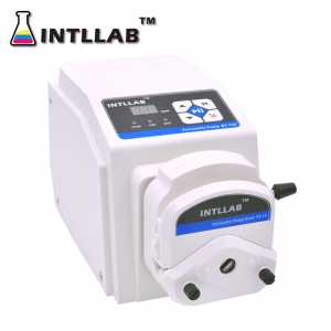 INTLLAB Peristaltic Pump with Step Motor 110-240V, High Accuracy/Precision, High Flow Rate, BT100J/YZ15