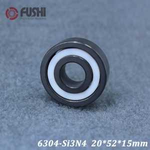 6304 Full Ceramic Bearing ( 1 PC ) 20*52*15 mm Si3N4 Material 6304CE All Silicon Nitride Ceramic Ball Bearings
