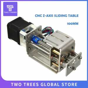 CNC Z-axis sliding table DIY milling small transmission module 100m m distance fraisage gravure Z-axis coulissant course kit 3