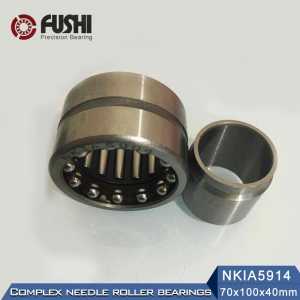 NKIA5914 Complex Bearings 70*100*40mm ( 1 PC) Needle Roller Angular Contact Ball Bearing NATA5914 NATA 5974914