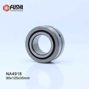 NA4918 Bearing 90*125*35 mm ( 1 PC ) Solid Collar Needle Roller Bearings With Inner Ring 4524918 4544918/A Bearing