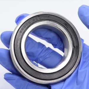 1PC S6008RS Bearing 40*68*15 mm ABEC-3 440C Stainless Steel S 6008RS Ball Bearings 6008 Stainless Steel Ball Bearing