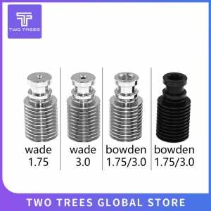 Two Trees Heatsink Direct Filament Bowden V6 J-head Wade Extruder 1.75mm/3.0mm 3D Printers Parts Accessories Short Long Distance