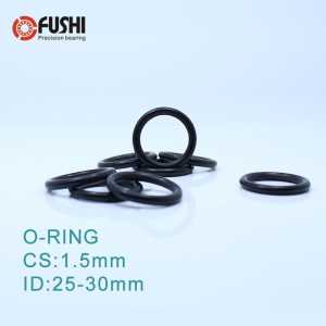 CS1.5mm EPDM O RING ID 25/26/27/28/29/30*1.5 mm 100PCS O-Ring Gasket Seal Exhaust Mount Rubber Insulator Grommet ORING