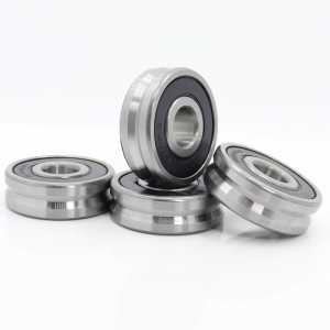 V123712 ( 4PCS ) V Groove Sealed Ball Bearing 12*37*12 mm Pulley Wheel Bearings V4/1 Guide Track Rlooer Bearing
