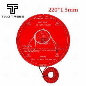 3D printer Hot bed MK2Y Hot bed Round Heatbed Plate Reprap Heating Diameter 220mm + 100K ohm NTC 3950 Thermisto use for print