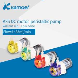 kamoer KFS mini 6V/12V/24V peristaltic pump small water pump  with high precision and DC brush motor