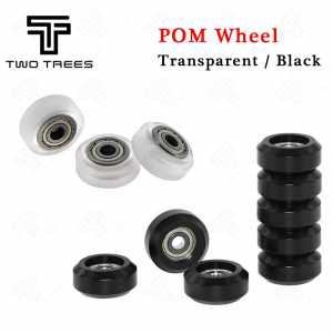 10pcs CNC Openbuilds Plastic wheel POM with Bearings big Models Passive Round wheel Idler Pulley Gear perlin wheel for v-slot