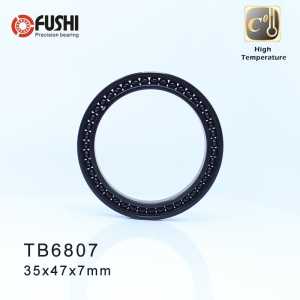 6807 High Temperature Bearing 35*47*7 mm ( 2 Pcs ) 500 Degrees Celsius Thin Section Bearings Full Ball Bearing