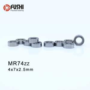 MR74ZZ ABEC-1 (500PCS)  4X7X2.5mm Miniature Ball Bearings WML4007ZZ   L-740ZZ