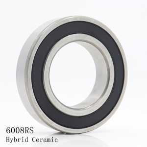6008 Hybrid Ceramic Bearing 40x68x15 mm ABEC-1 ( 1 PC ) Bicycle Bottom Brackets & Spares 6008RS Si3N4 Ball Bearings