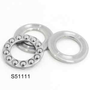 S51111 Bearing 55*78*16 mm ( 1PC ) ABEC-1 Stainless Steel Thrust S 51111 Ball Bearing