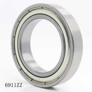 6911ZZ ABEC-1 (5PCS) 55x80x13 Metric Thin Section Bearings 61911Z 6911ZZ