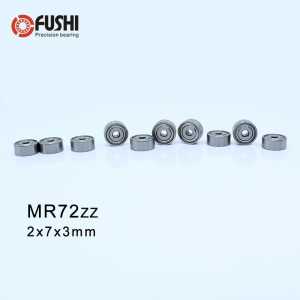 MR72ZZ Bearing ABEC-1 (100PCS) 2X7X3 mm Miniature Ball MR72 ZZ Bearings WML2007 ZZX
