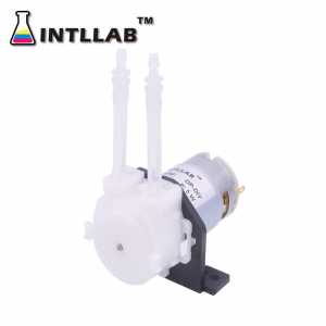 INTLLAB 12V DC Peristaltic Liquid Pump Dosing Pump for Aquarium Lab Analytical