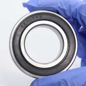 2PCS S6006RS Bearing 30*55*13 mm ABEC-3 440C Stainless Steel S 6006RS Ball Bearings 6006 Stainless Steel Ball Bearing