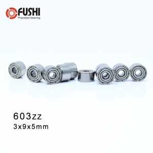 603ZZ Bearing ABEC-1 (100PCS) 3x9x5mm Miniature 603 ZZ Ball Bearings 603 2Z  603Z