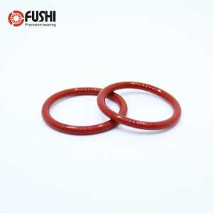 CS1mm Silicone O RING OD 37/38/40/42/45/47*1 mm 100PCS O-Ring VMQ Gasket seal Thickness 1mm ORing White Red Rubber