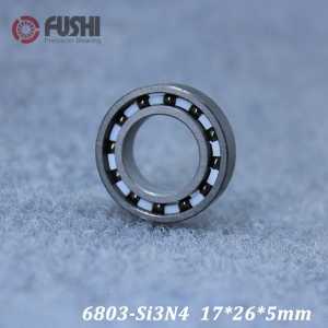 6803 Full Ceramic Bearing ( 1 PC ) 17*26*5 mm Si3N4 Material 6803CE All Silicon Nitride Ceramic 6803 Ball Bearings