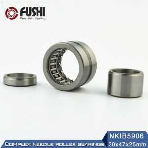 NKIB5906 Complex Bearings 30*47*25mm ( 1 PC) Needle Roller Angular Contact Ball Bearing NATB5906 NATB 5974906