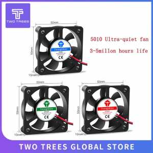 5010 DC5V/12V/24V 3D printer turbine Fan 5010 3d printer part fan 50mm (50*50*10mm) 2Pin Brushless Cooling Fan 5/12/24v Fan duct