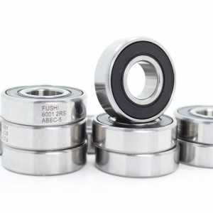 6001-2RS Bearing ABEC-5 (10PCS) 12x28x8 mm Sealed Deep Groove 6001 2RS Ball Bearings 6001RS 180101 RS