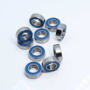 MR126RS Bearing ABEC-3 (10PCS) 6x12x4 mm Miniature MR126 - 2RS RU Ball Bearings Blue Sealed For Axial SCX10 II