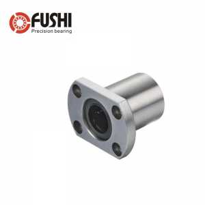 LMH40UU Two Side Cut Linear Bearing 40*60*80 mm ( 2 Pcs )  LMH 40UU Oval Flange Mounted Linear Bearings LMH40UU
