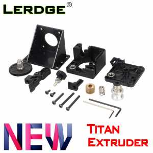 LERDGE 3D printer parts titan Extruder for e3d v6 bowden J-head Mounting Bracket 1.75mm Filament V6 Hotend Fully Kits Acessories