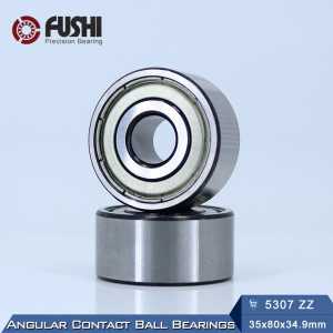 5307 ZZ Bearing 35 x 80 x 34.9 mm ( 1 PC ) Axial Double Row Angular Contact 5307ZZ 3307 ZZ 3056307 Ball Bearings