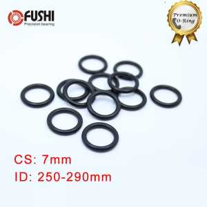 CS7mm NBR Rubber O RING ID 250/258/265/272/280/285/290*7 mm 10PCS O-Ring Nitrile Gasket seal Thickness 7mm ORing