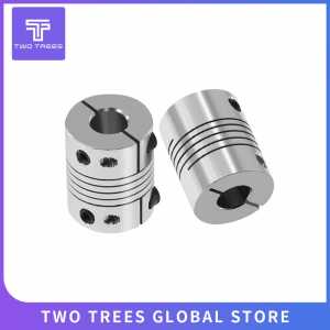 Flexible Aluminum Alloy Coupling elastic clamping top wire 5x8 Shaft Coupler Screw Part Stepper Motor 3d Printer Accessories