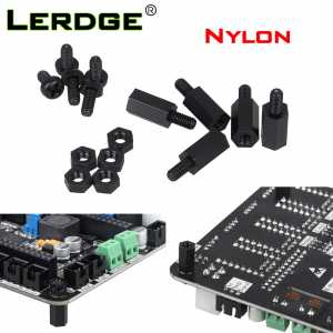 LERDGEX K motherboard printing fixing parts nylon plastic screw nut stud accessory package PCB anti-conducting