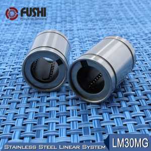 LM30MG Linear Ball Bearings 30x45x64mm (1 PC) Stainless Steel Resin Retainer Linear Bushing LMS30UU Shaft 30MM LMS30 MG Bearing