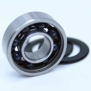 60/32 Hybrid Ceramic Bearing 32*58*13 mm ( 1PC ) Race Bike Front Rear Wheel 60 32 2RS LUU Hybrids Si3N4 Ball Bearings 60/32RS