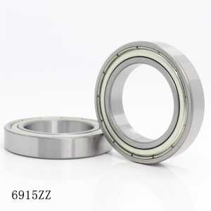 6915ZZ ABEC-1 (2PCS)  75x105x16MM  Metric Thin Section Bearings 61915ZZ 6915Z