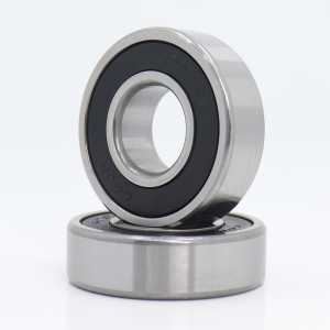 6204RS Bearing ABEC-3 (2 PCS) 20x47x14 mm Deep Groove 6204-2RS Ball Bearings 6204RZ 180204 RZ RS 6204 2RS EMQ Quality