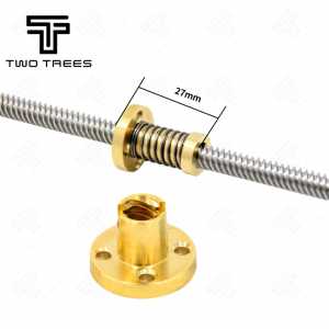 4Pcs a lot Lead 8 3D Printer Part T8 Anti Backlash Spring Loaded Nut Elimination Gap Nut for 8mm Threaded Rod Lead Screw DIY CNC