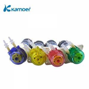 kamoer high precision KFS 12V/24V  small  peristaltic pump with brush motor for Sweeping robot 6-in package