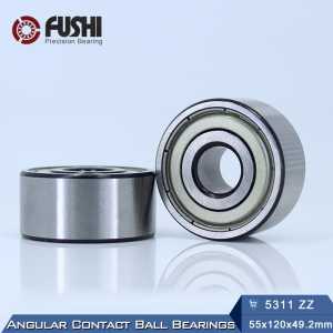 5311 ZZ Bearing 55 x 120 x 49.2 mm ( 1 PC ) Axial Double Row Angular Contact 5311ZZ 3311 ZZ 3056311 Ball Bearings