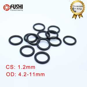 CS 1.2mm NBR Rubber O RING OD 4.2/5/5.5/6/6.5/8/9.5/10/11*1.2 mm 100PCS O-Ring Nitrile Gasket seal Thickness 1.2mm ORing