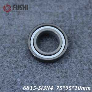 6815 Full Ceramic Bearing ( 1 PC ) 75*95*10 mm Si3N4 Material 6815CE All Silicon Nitride Ceramic 6815 Ball Bearings