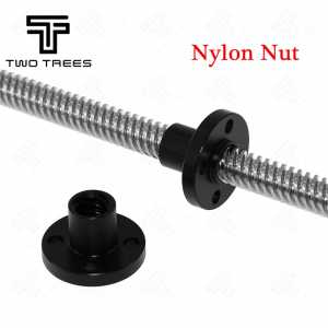 T8 Trapezoidal Nylon nut 8mm Screws For Stepper Motor Lead Screw Diameter 8mm Pitch 2mm Nylon Nuts3D Printer Part Guide