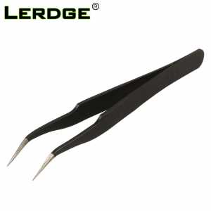 LERDGE 3D Printer Tools Curved Port Stainless Steel Tweezer Nozzle filament cleaning tweezers hotend cleaner Maintenance parts