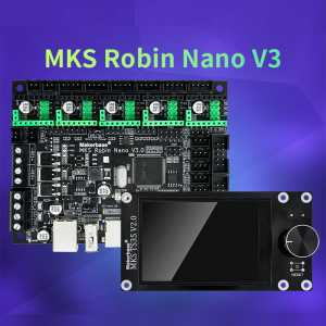 Twotrees Makerbase MKS Robin Nano V3 32Bit 168Mhz F407 Control Board 3D Printer parts TFT screen USB print VS Nano V2