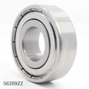 S6209ZZ Bearing 45*85*19 mm ( 1PC ) ABEC-1 S6209 Z ZZ S 6209 440C Stainless Steel S6209Z Ball Bearings