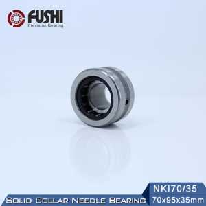 NKI70/35 Bearing 70*95*35 mm ( 1 PC ) Solid Collar Needle Roller Bearings With Inner Ring NKI 70/35 Bearing
